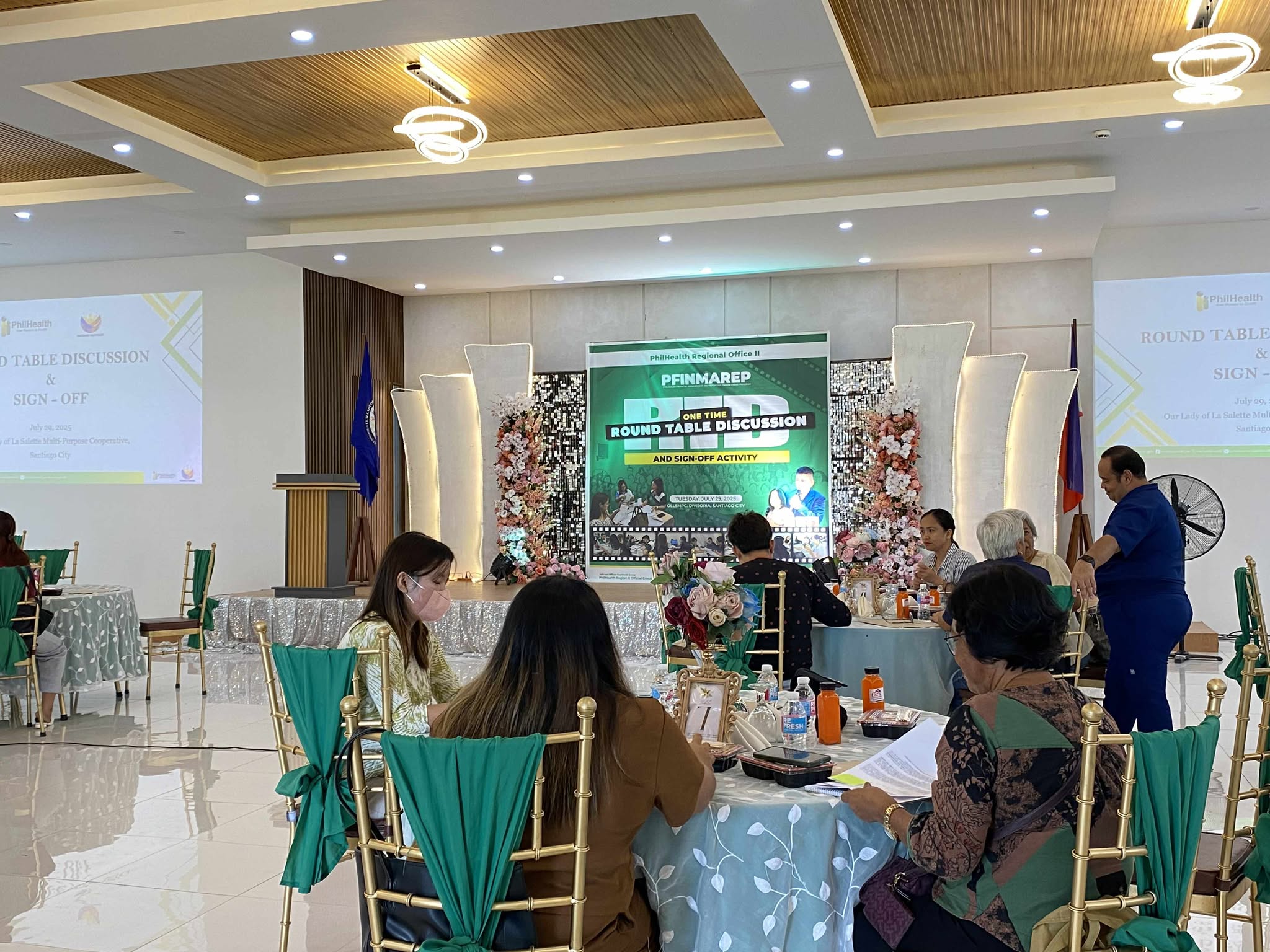 One-Time Round Table Discussion and Sign-Off Activity – PHILHEALTH Santiago