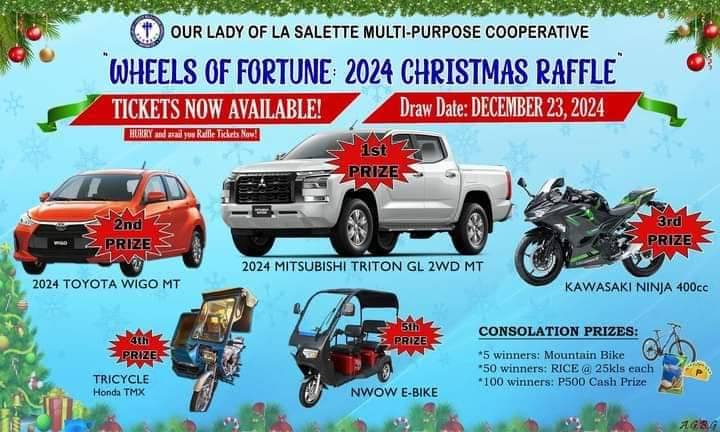Wheels of Fortune: 2024 Christmas Raffle Draw