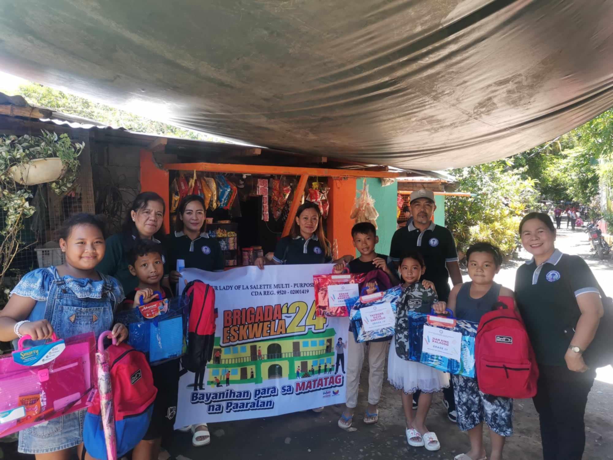 OLLSMPC Balik Eskwela Donation Drive – San Andres Elementary School