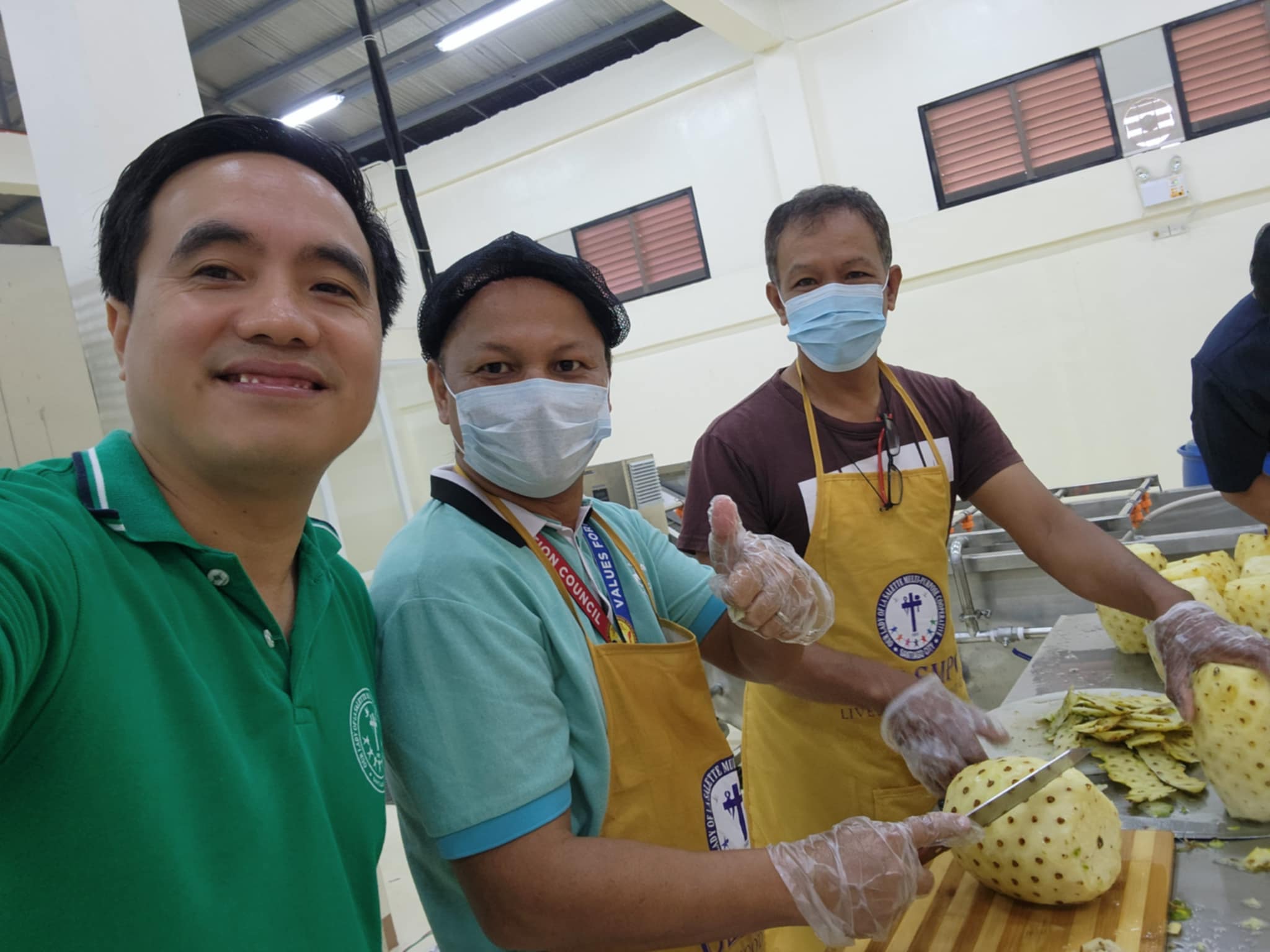 Day 1 of Livelihood Training Program on Pineapple Processing