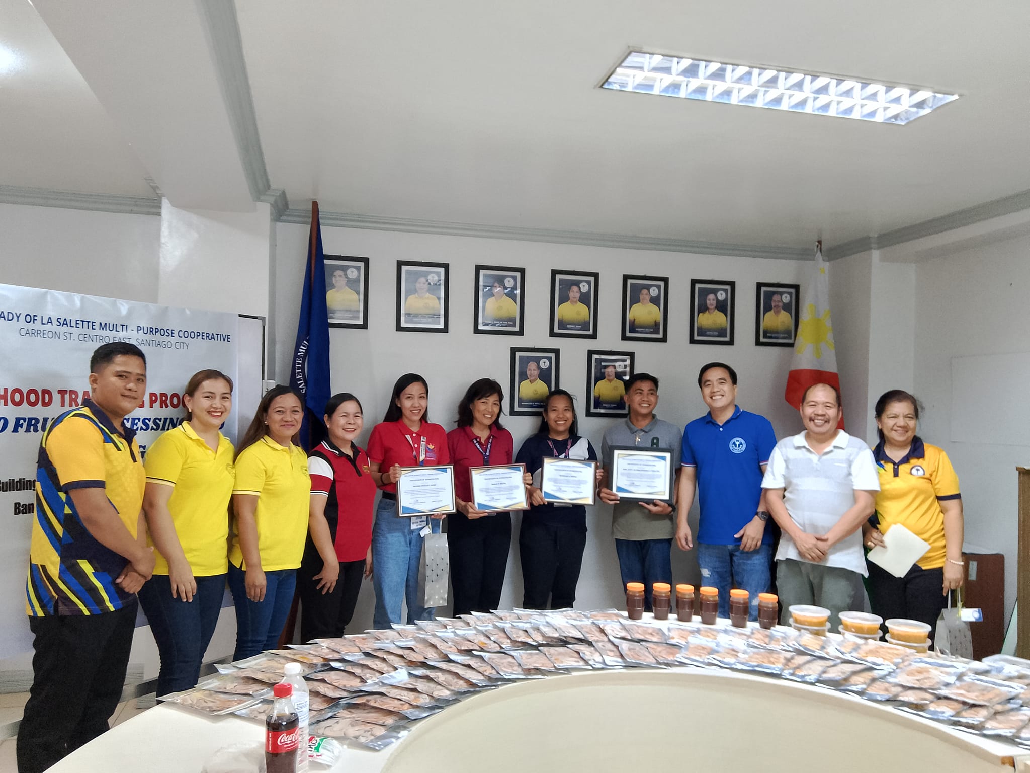 Closing Ceremony of Mango Processing Livelihood Training Program