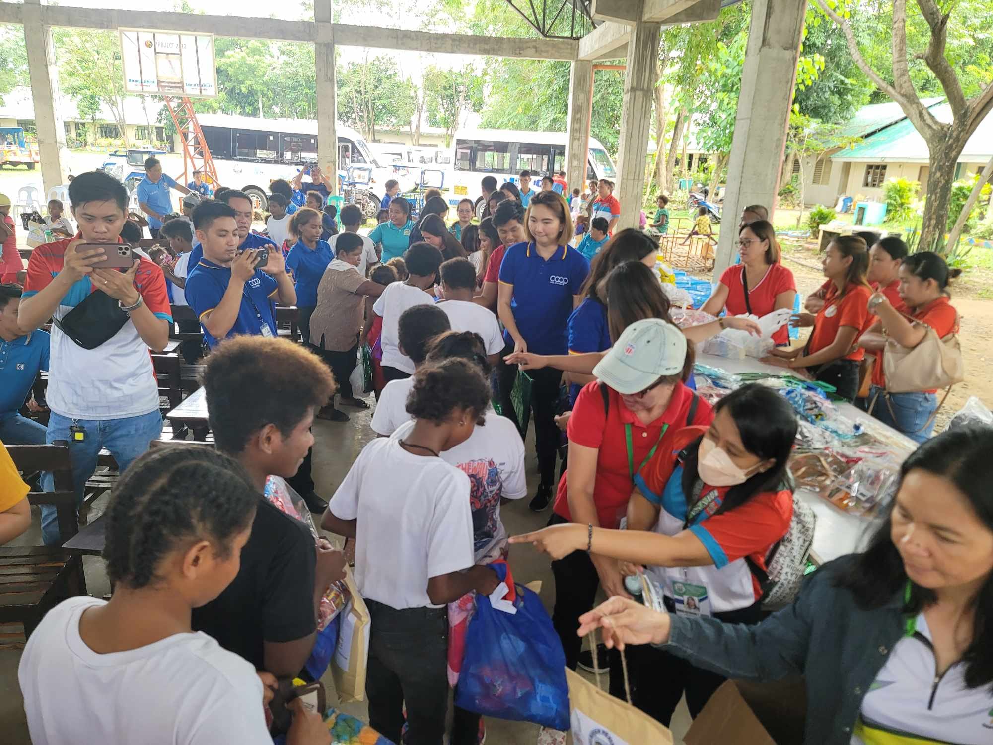 Outreach Program – Gift Giving and Feeding Program
