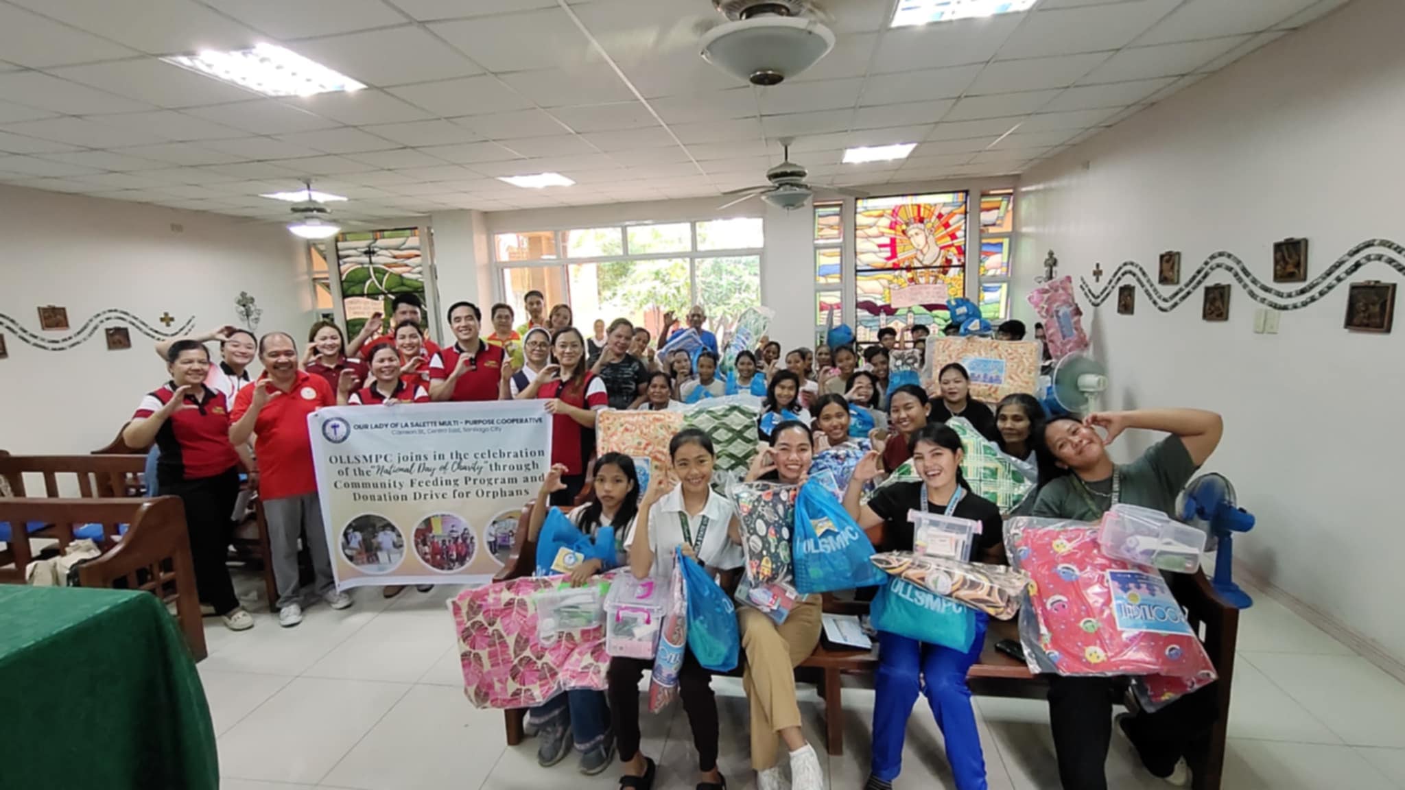 Outreach Activity conducted by OLLSMPC  at the La Salette Women's Foundation