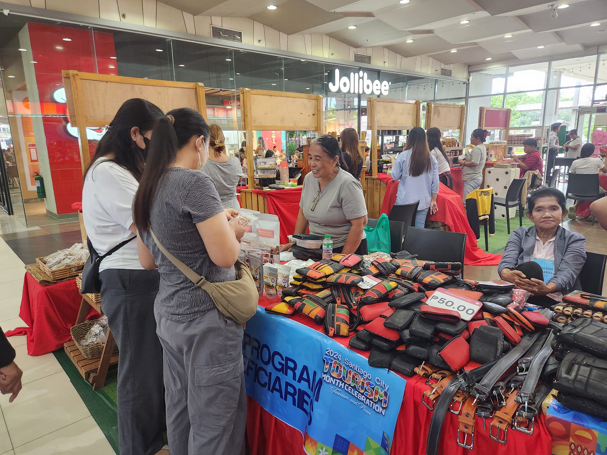 OLLSMPC showcase New Products at the 2024 Santiago City Tourism Month Celebration